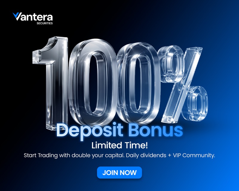 100% Deposit Bonus
